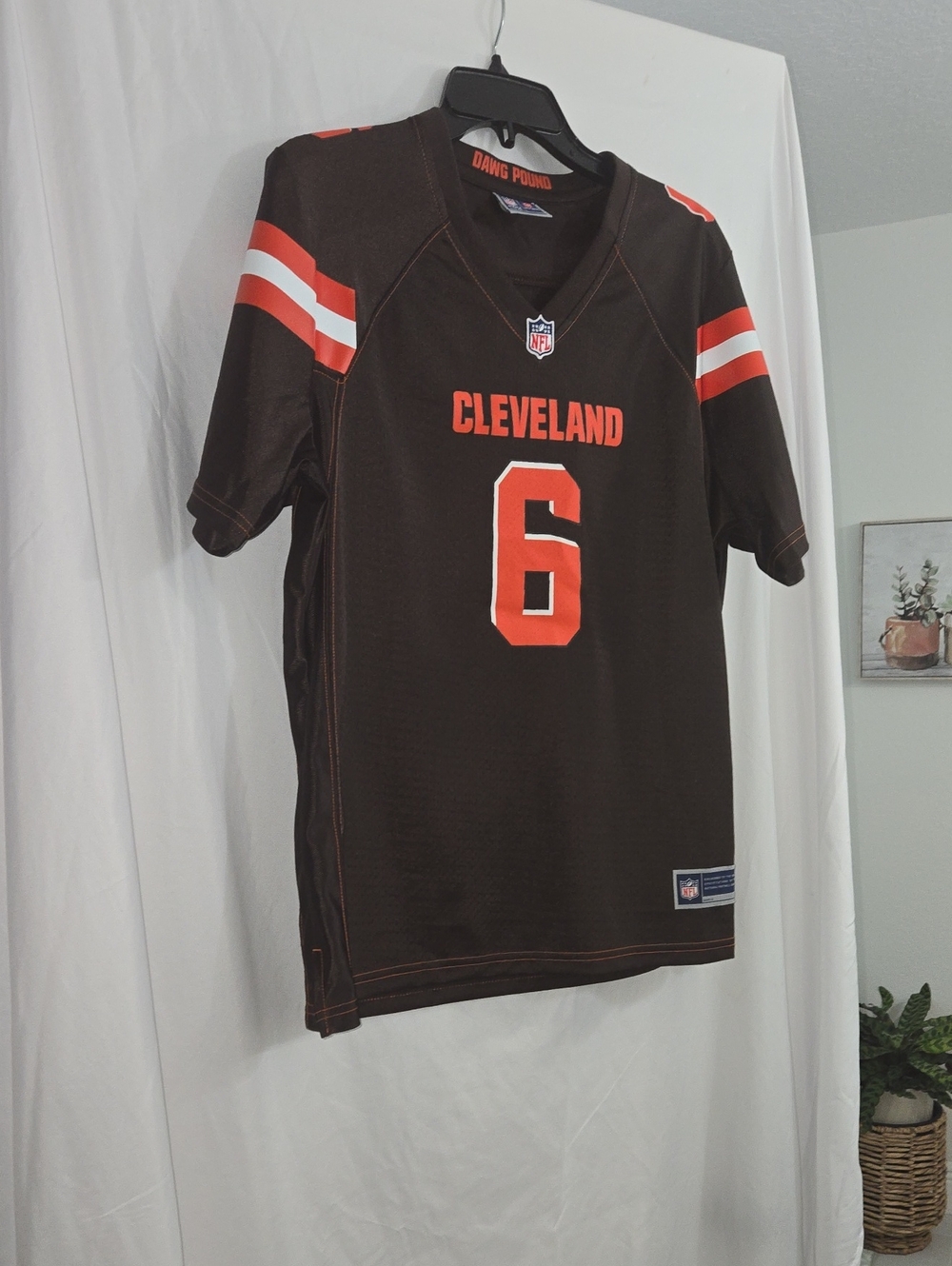 Baker Mayfield Cleveland Browns  Jersey Top - Brown & Orange